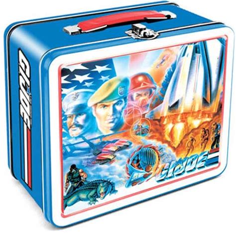 g i joe metal lunch box 1998|1997 gi joe lunch box.